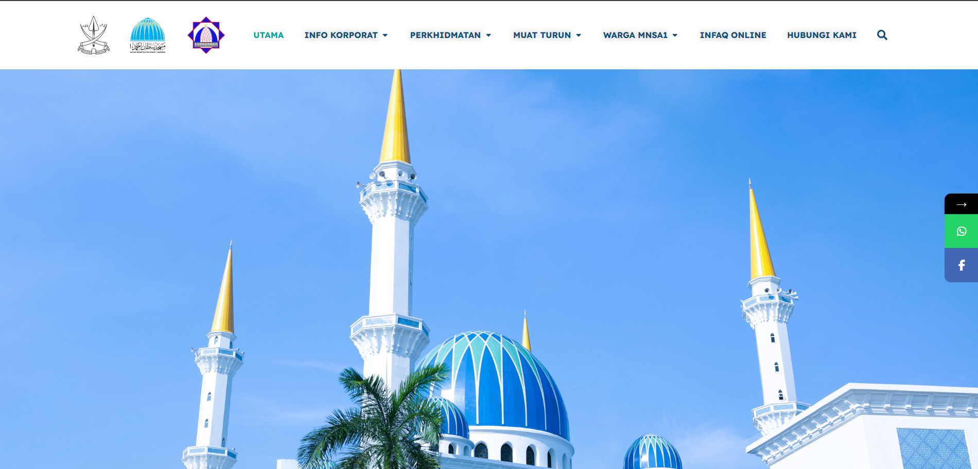 Masjid Negeri Pahang Website